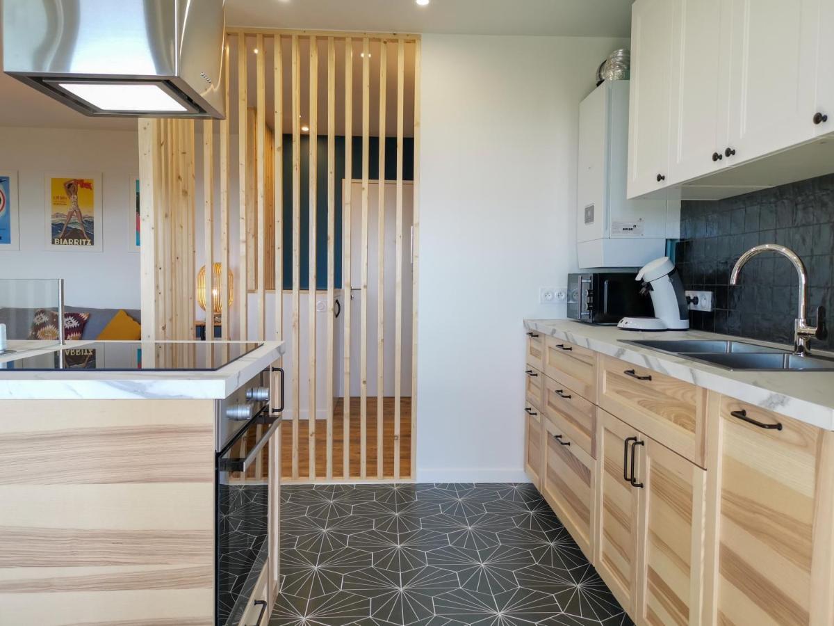 Ilunabarra - Appartement Calme, Vue Mer, Parking - Wifi Ciboure Eksteriør bilde
